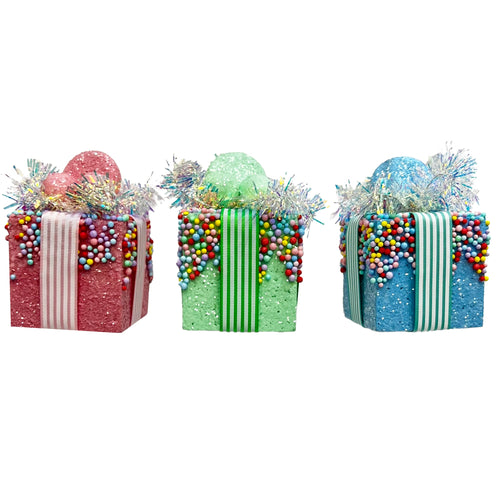 Giftbox With Sprinkle Glitter - Country Silk