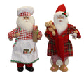 16 Santa 2 Whimsy Santas - Country Silk