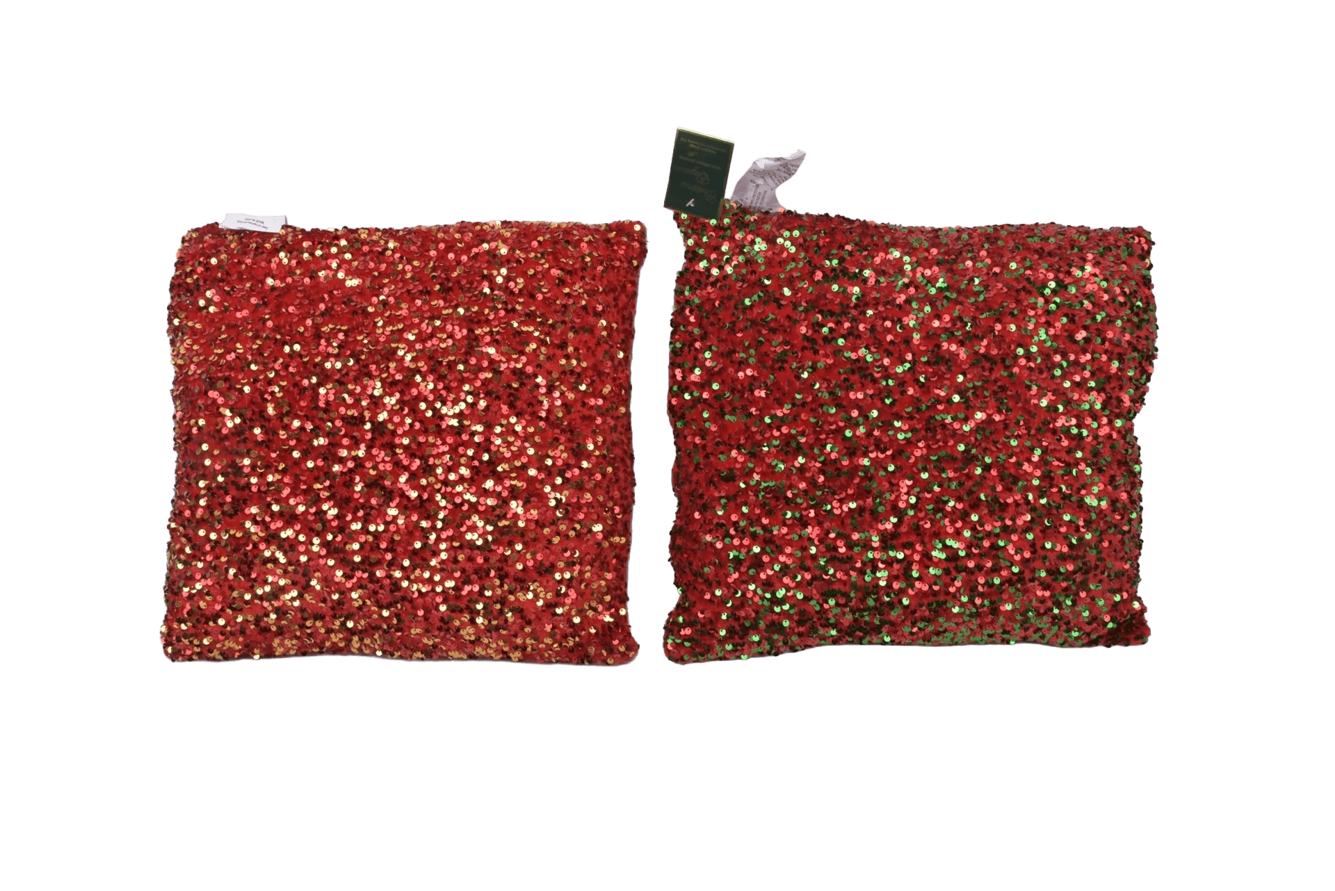 Sequin Pillow Assortment - Country Silk