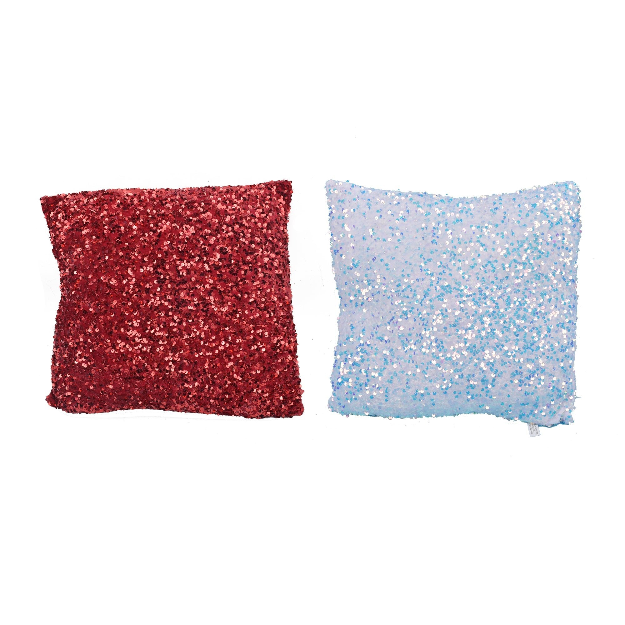 16 X 16 Sequin Pillow Assortment - Country Silk