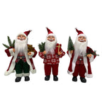 16Inch Santa 3 Assorted - Country Silk