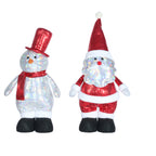 25 Inch Glitter Red  Silver Stander