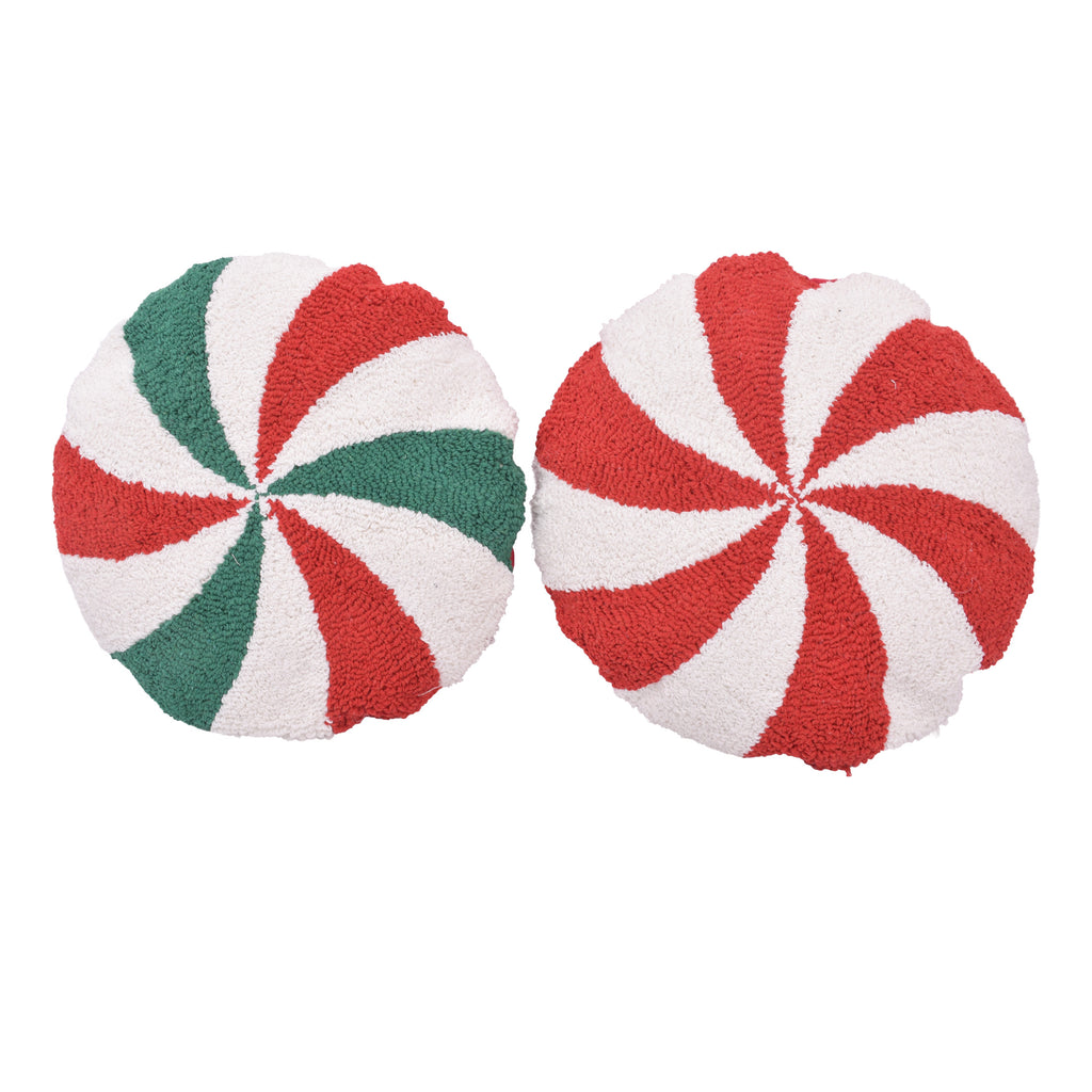 Candy Christmas Pillow