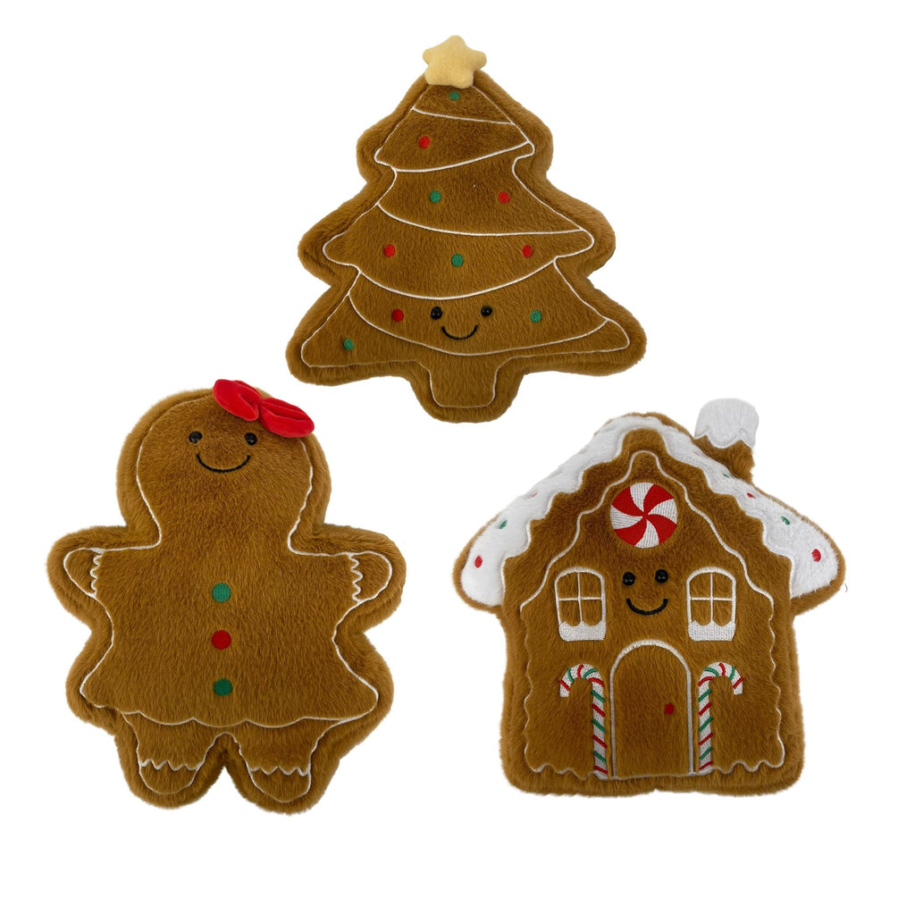 Gingerbread Pillows Asst - Country Silk