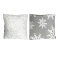 Snow Fur Pillow - Country Silk
