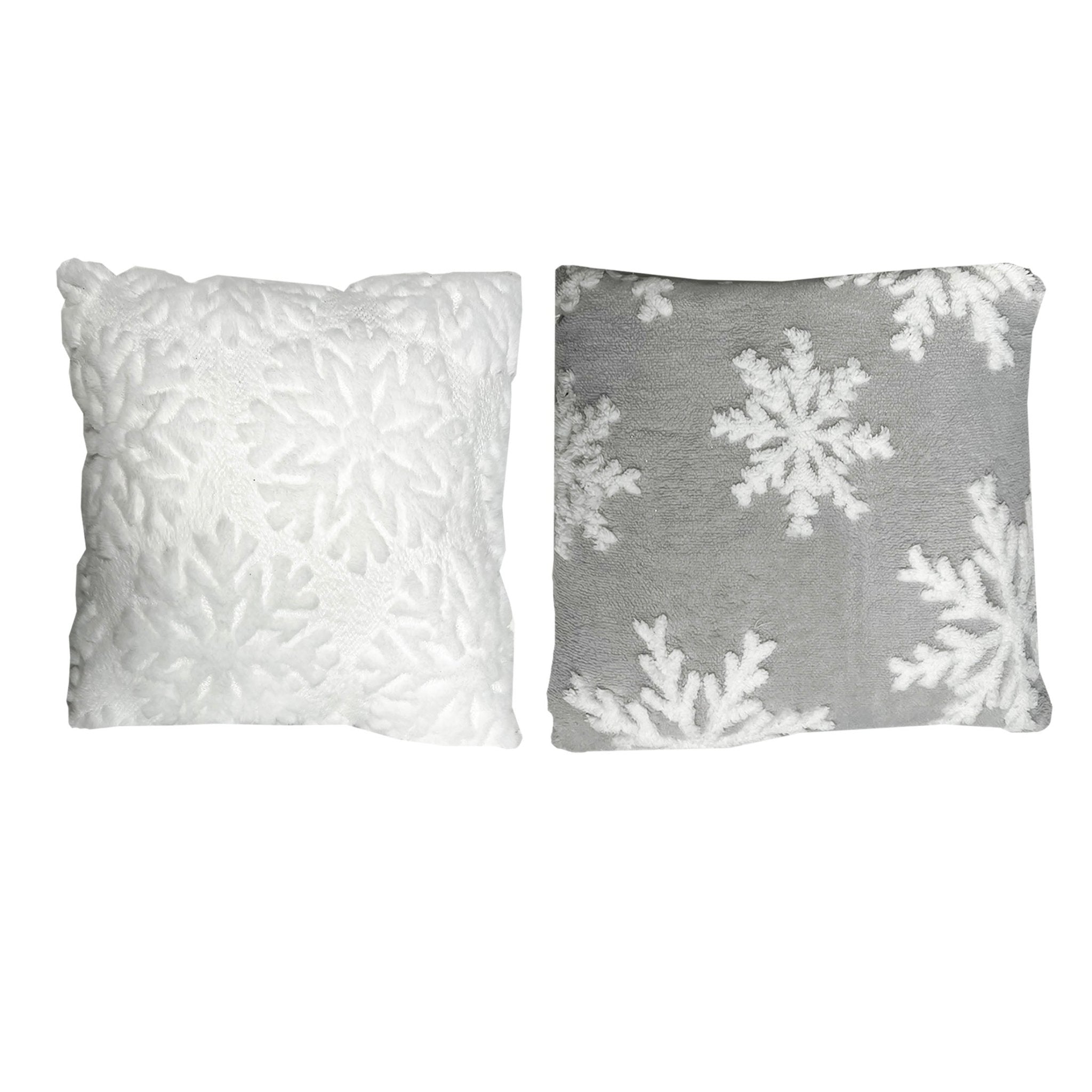 Snow Fur Pillow - Country Silk