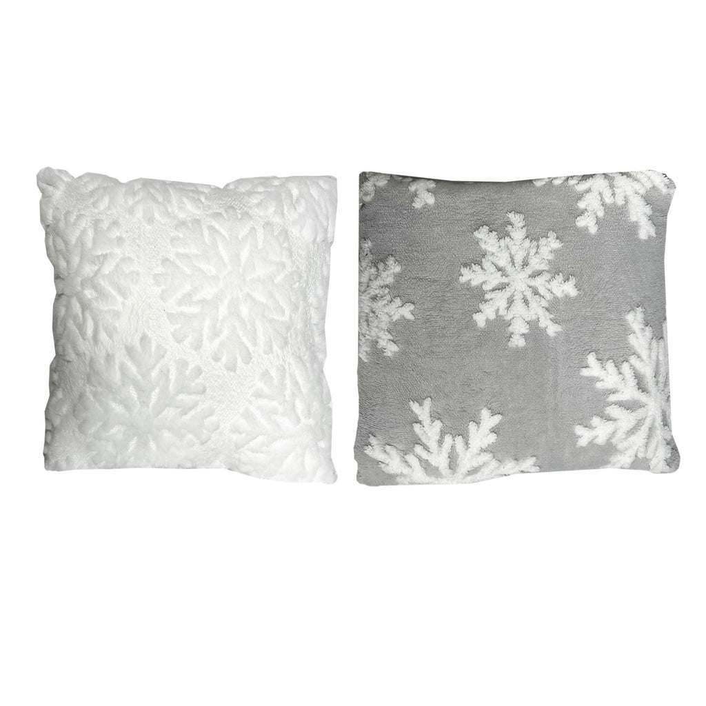 Snow Fur Pillow - Country Silk