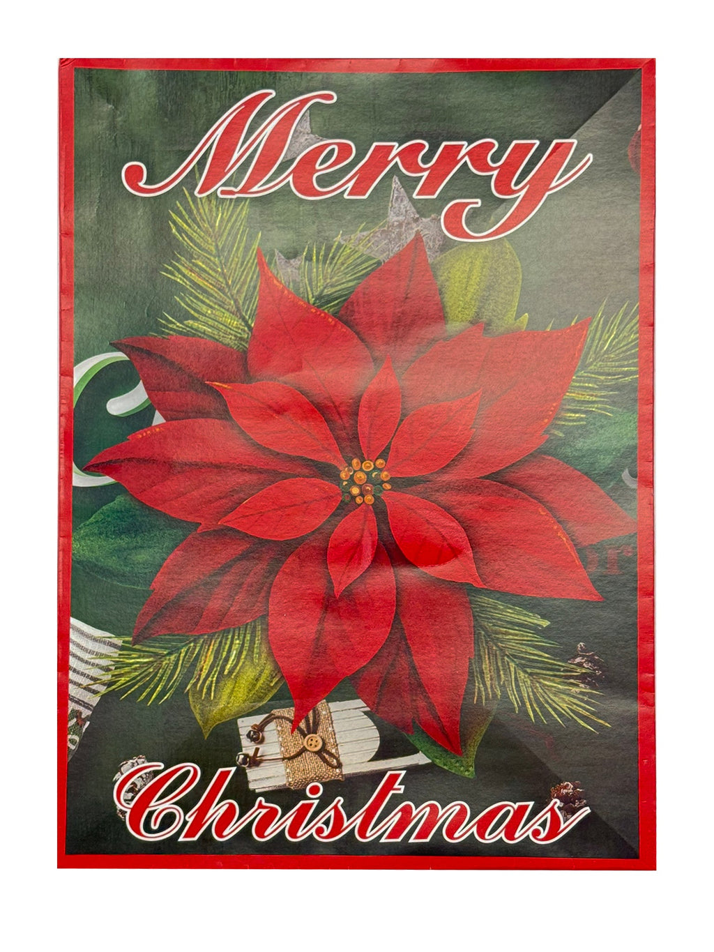 Pk Of 1 Christmas Printed Gift Box - Country Silk
