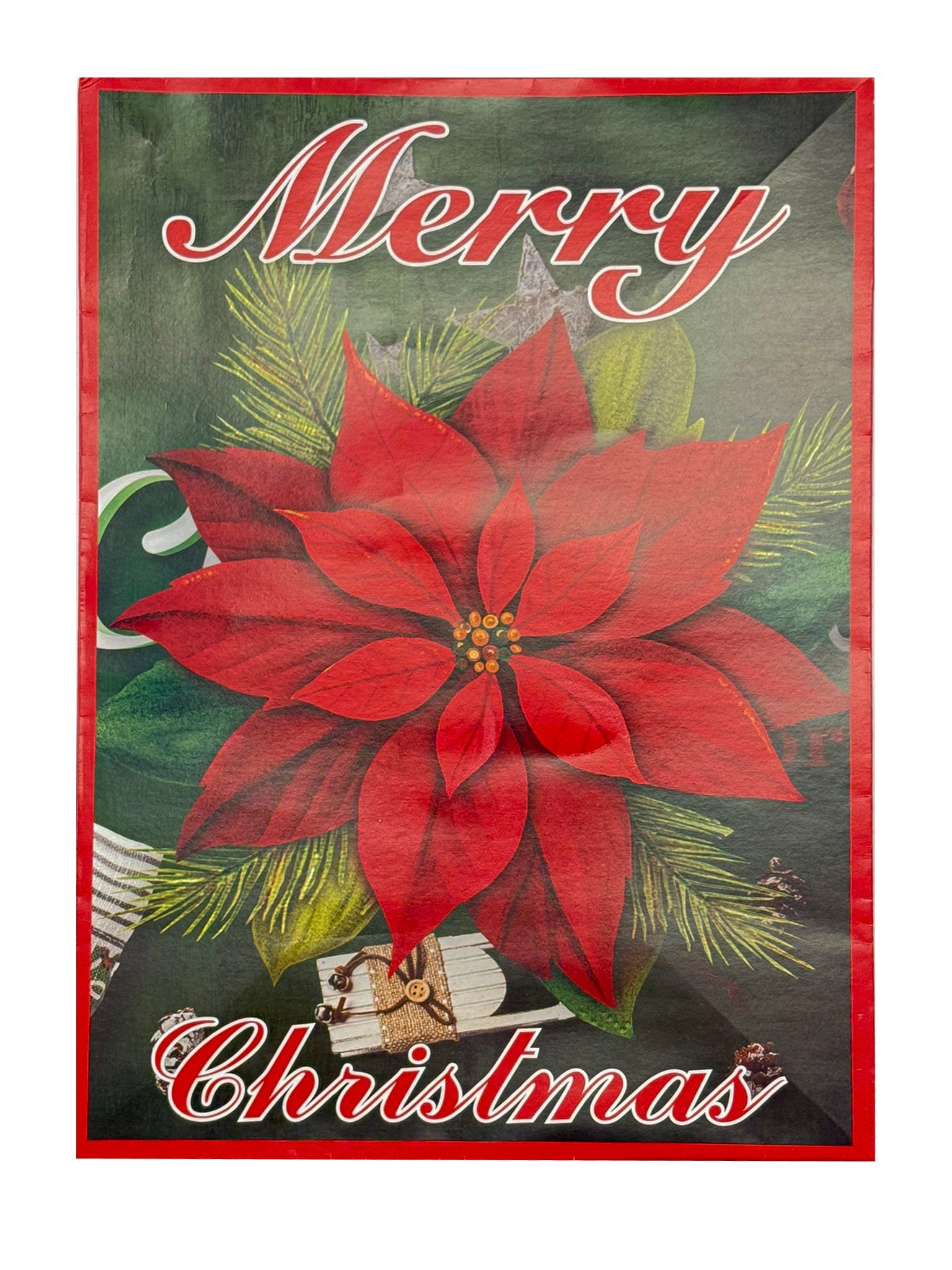 Pk Of 1 Christmas Printed Gift Box - Country Silk