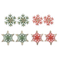 2 Pk Snowflake - Country Silk