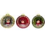 Pet Ornament With Santa Scene Inside