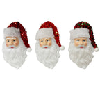Santa Heat With Fabroc Hat Ornament - Country Silk