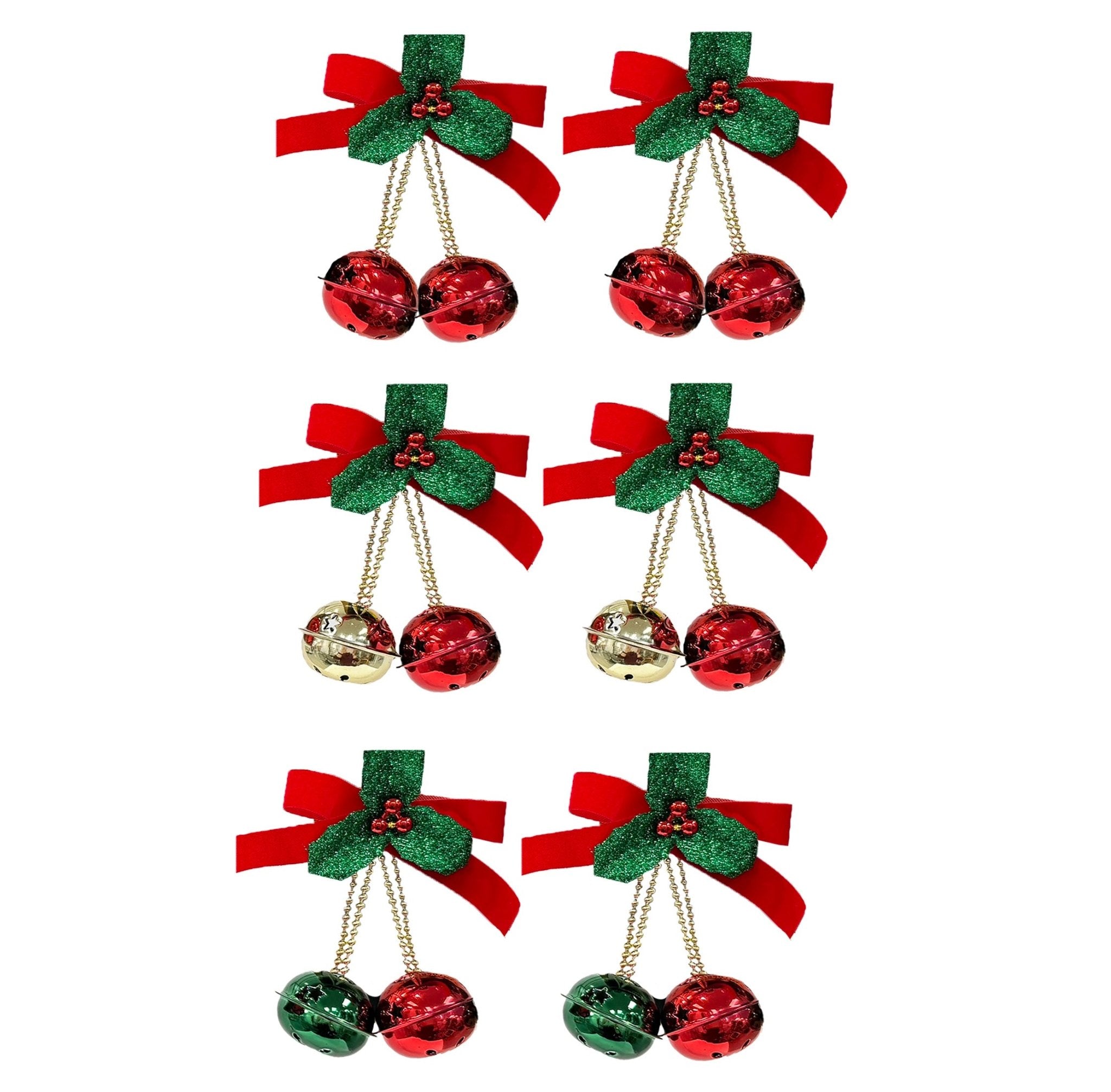 2 Pk Double Bell Clusters - Country Silk