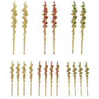 4 Pk Glitter Icicle  Asst