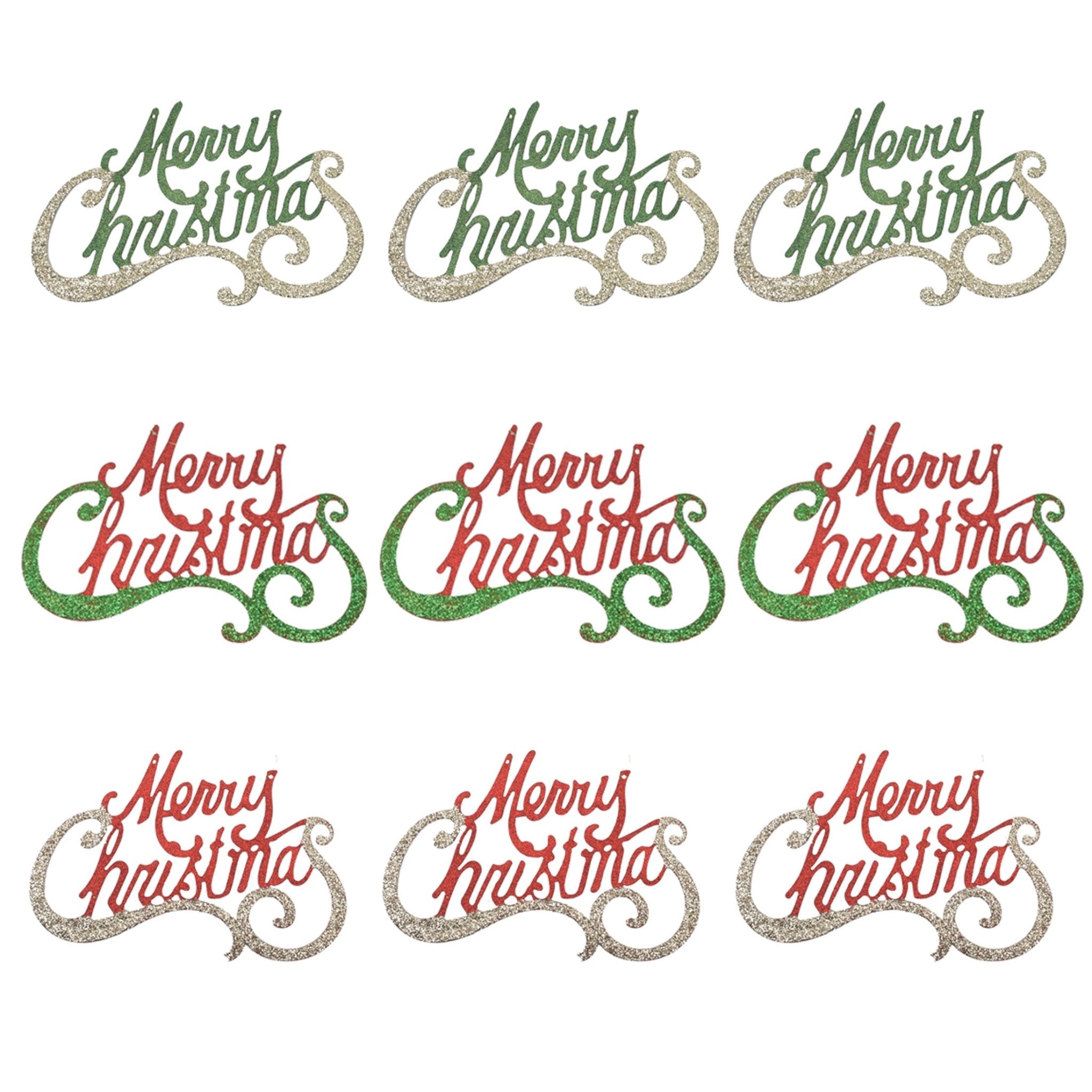 3Pk Merry Christmas - Country Silk