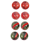 2 Pk Pet 60Mm Ball With Flock And Glitte