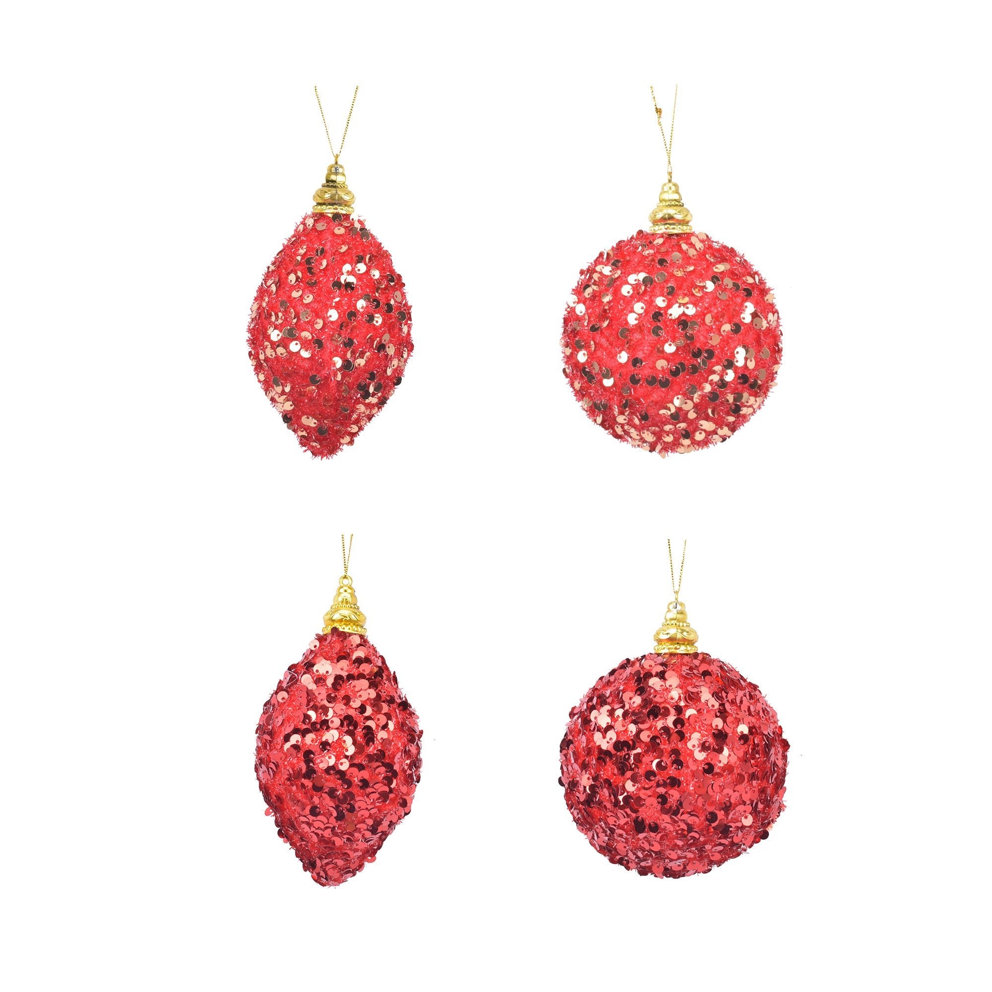 1Pk Ball With Sequin Glitter - Country Silk