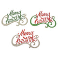 Merry Christmas Word - Country Silk