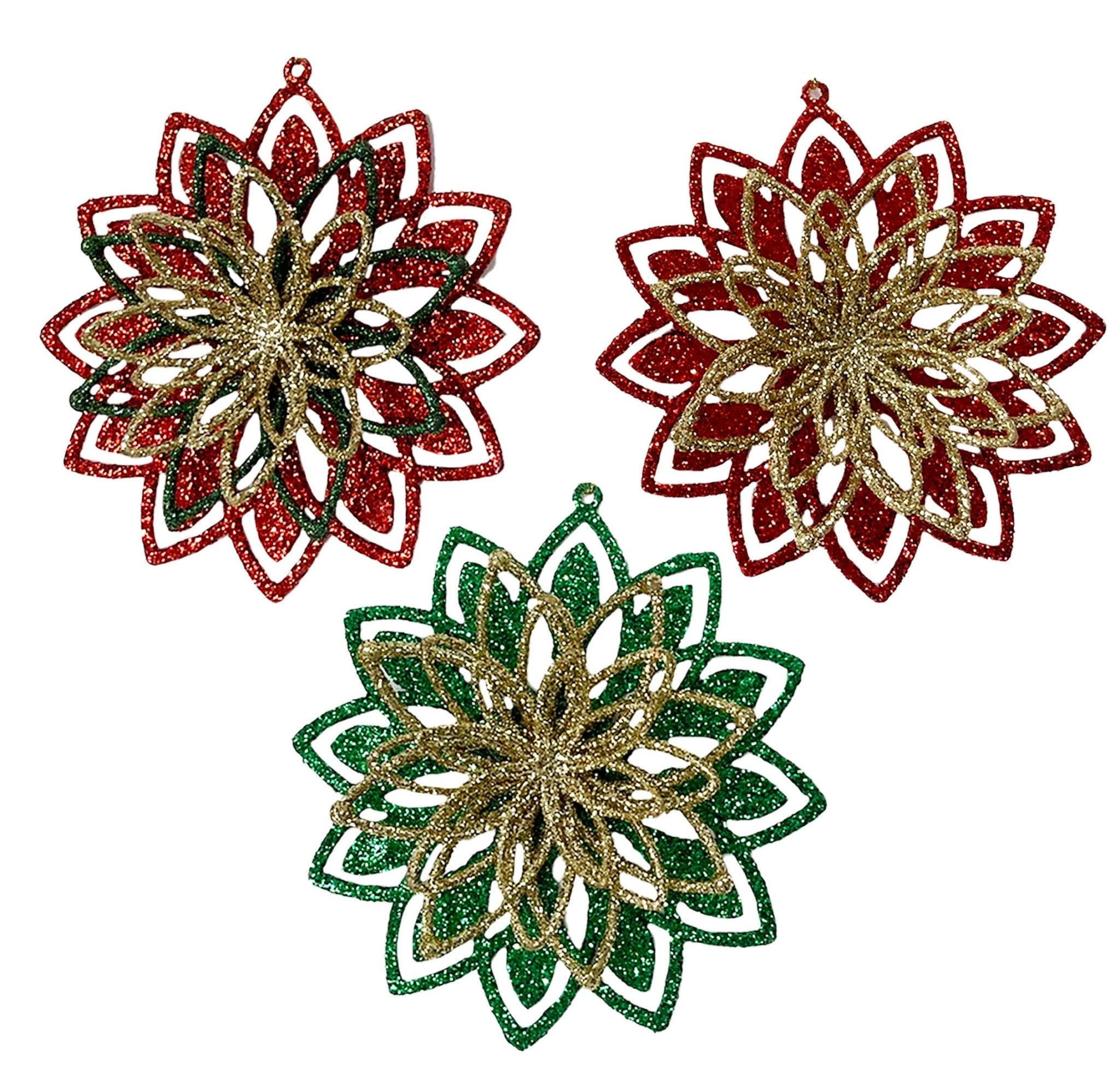 Multi Layer Snowflake X1 - Country Silk