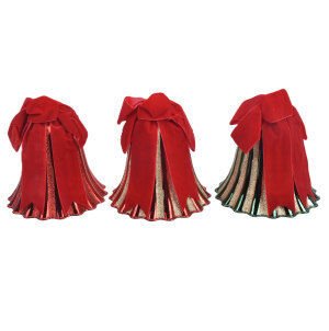 Bell With Ribbon - Country Silk