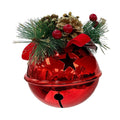 135Mm Bell Orn With Top Cluster - Country Silk