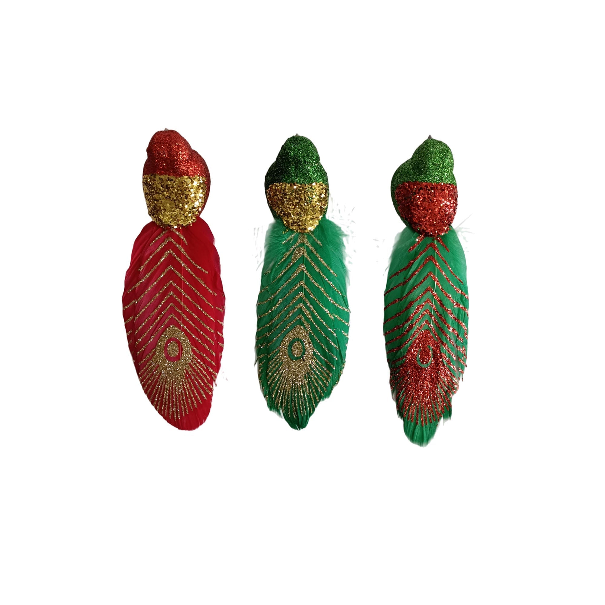 Long Tail Feather Bird - Country Silk