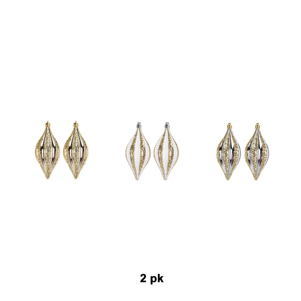 Large 2 Pk Vertical Panel Finials With - Country Silk