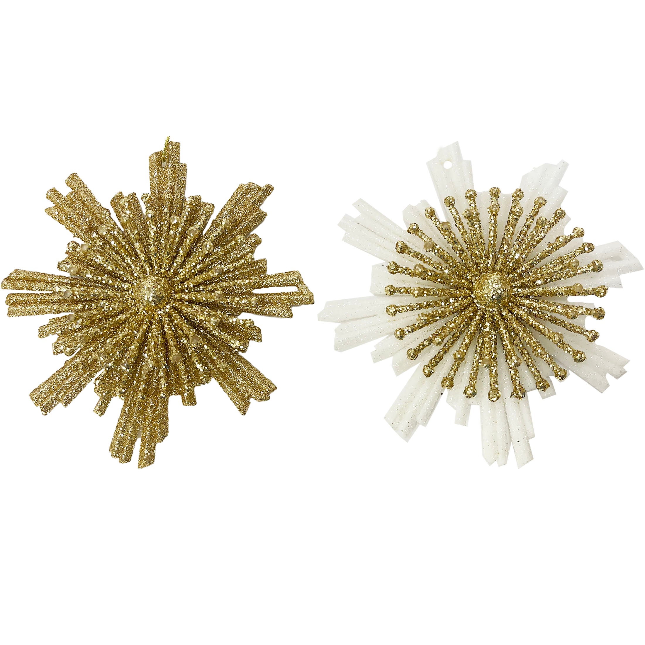 Double Layer Ornament With Spindle Top L