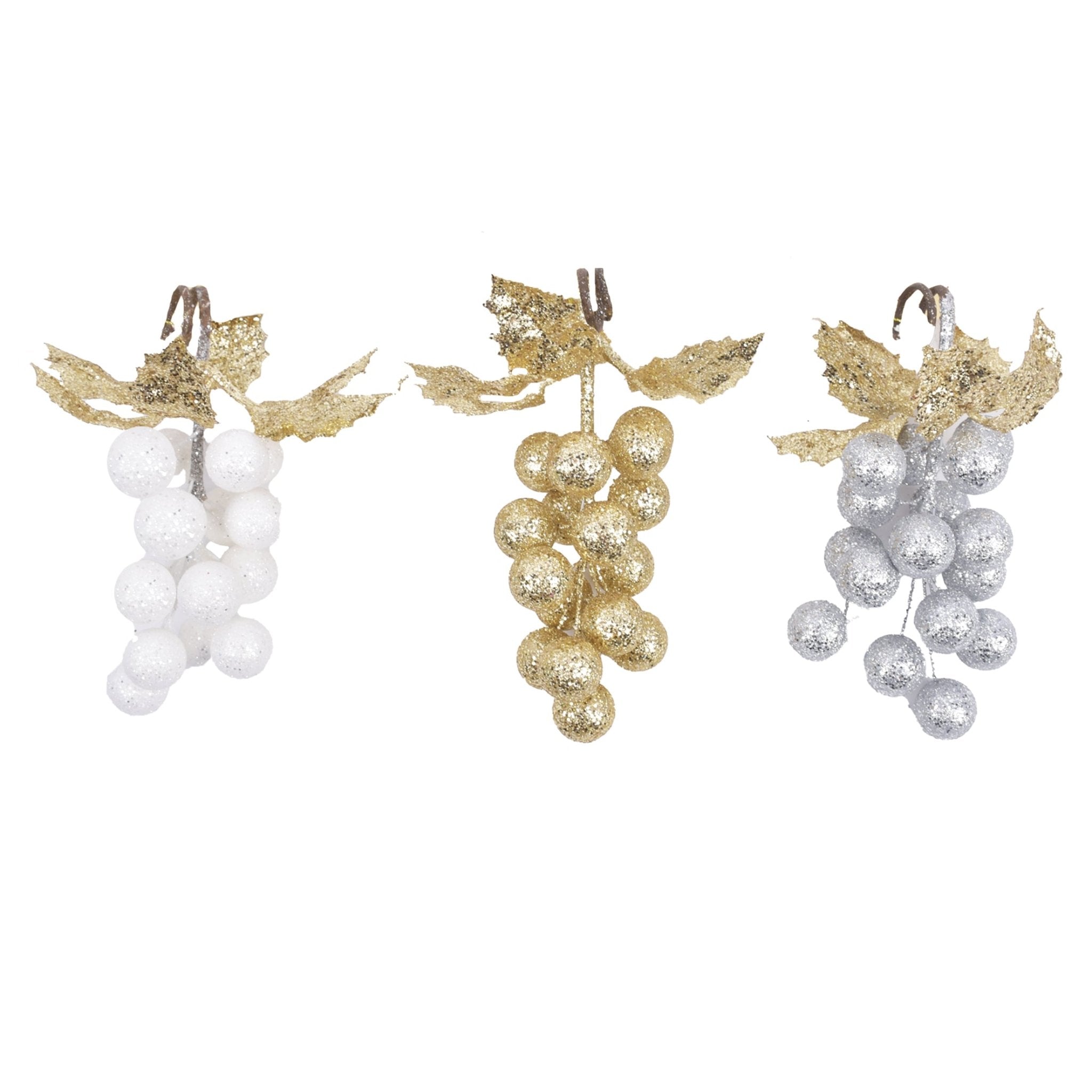 1 Pk Glitter Grapes - Country Silk