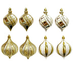 2 Pk Onion With Wave Design Stripe And