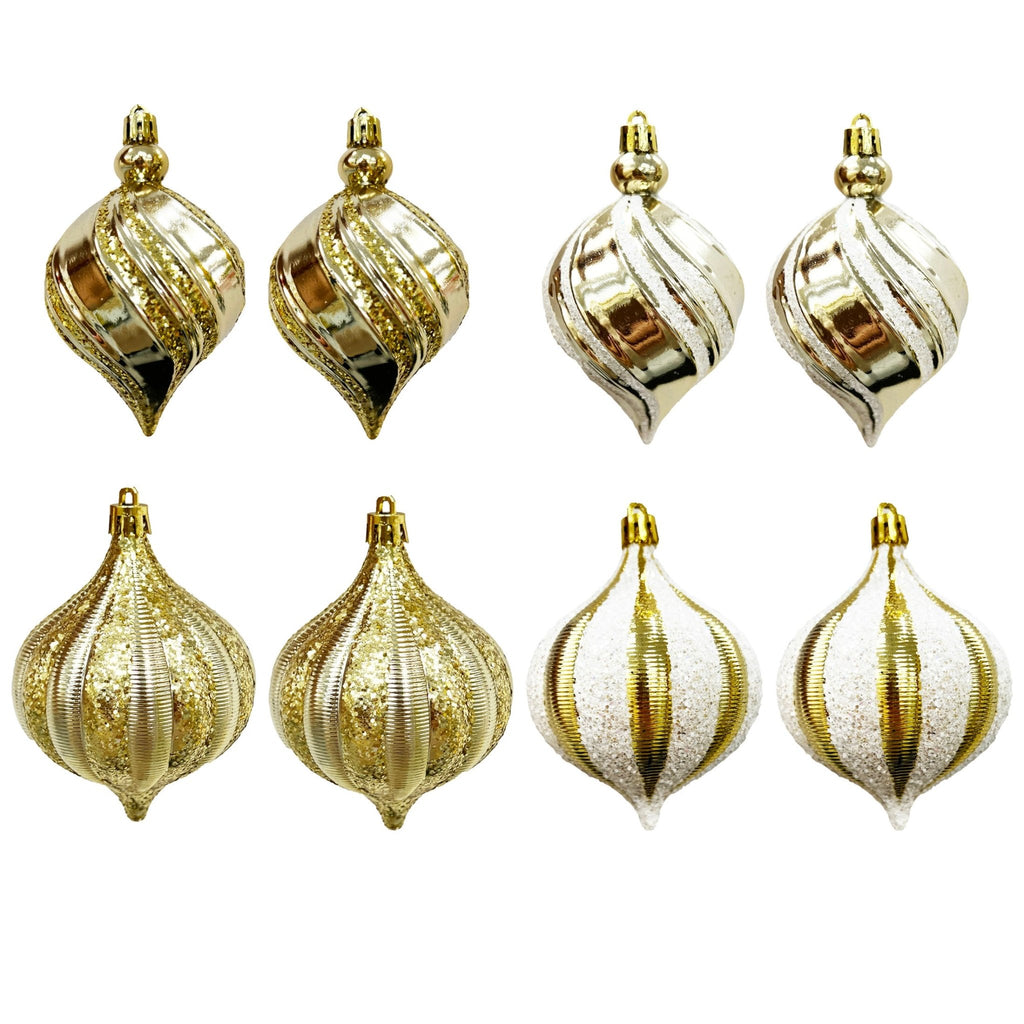 2 Pk Onion With Wave Design Stripe And - Country Silk
