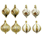 2 Pk Onion With Wave Design Stripe And - Country Silk