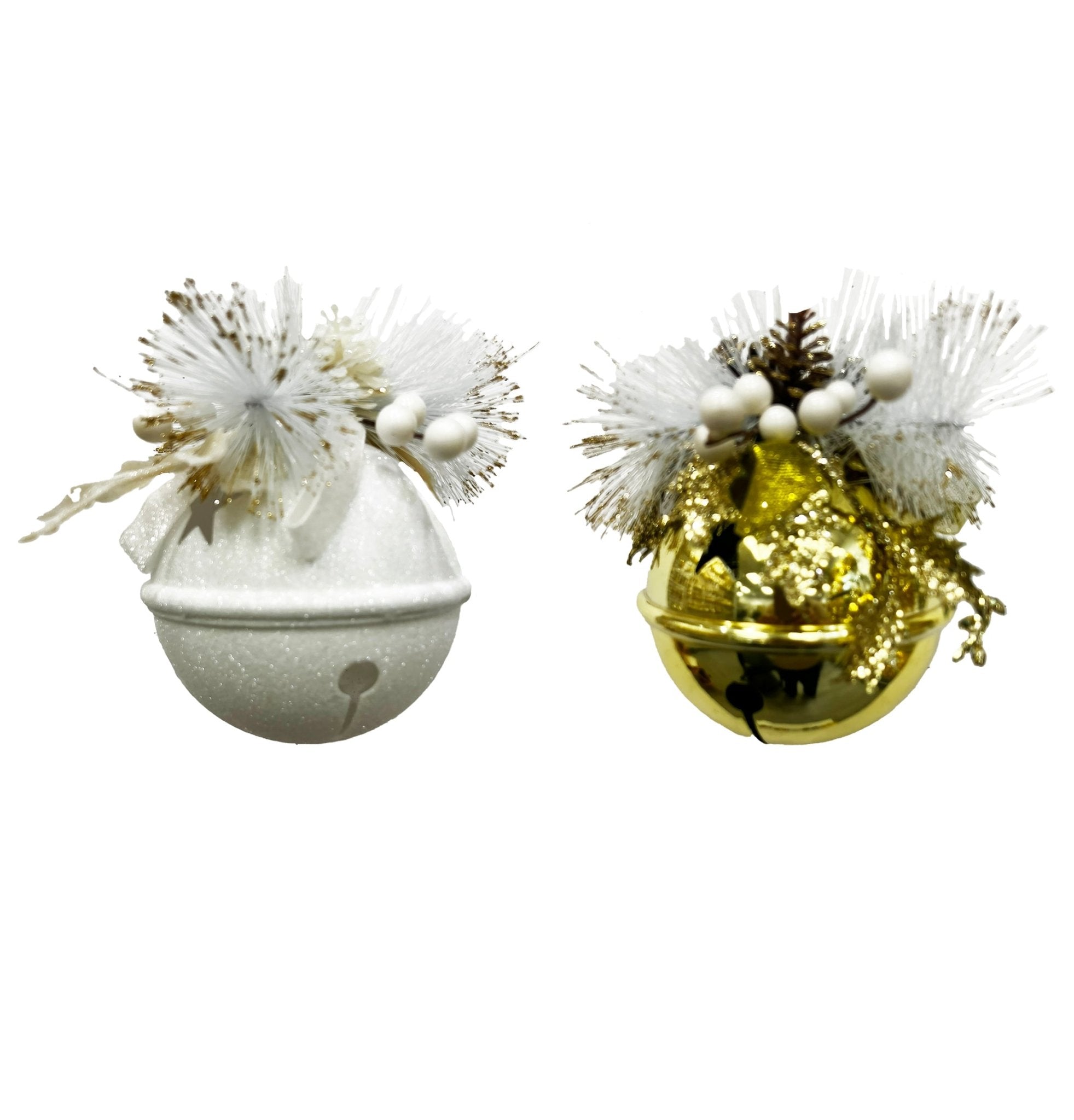 135Mm Bell With Top Cluster - Country Silk