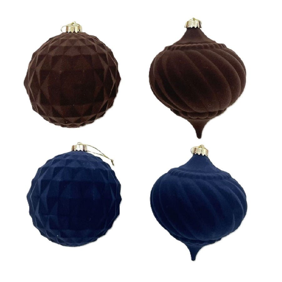 150Mm Flocked Ball Onion - Country Silk