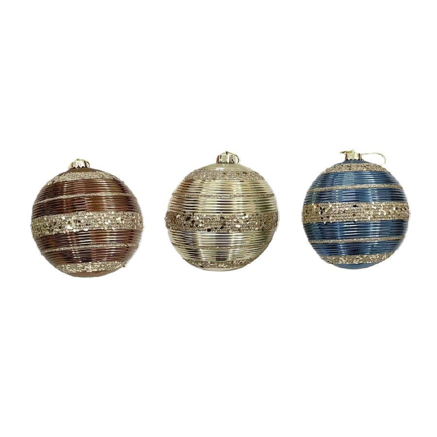 150Mm Horizontal Stripe Ball With Hp - Country Silk