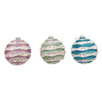 150Mm Wave Round Ball With Sprinkles Wit - Country Silk