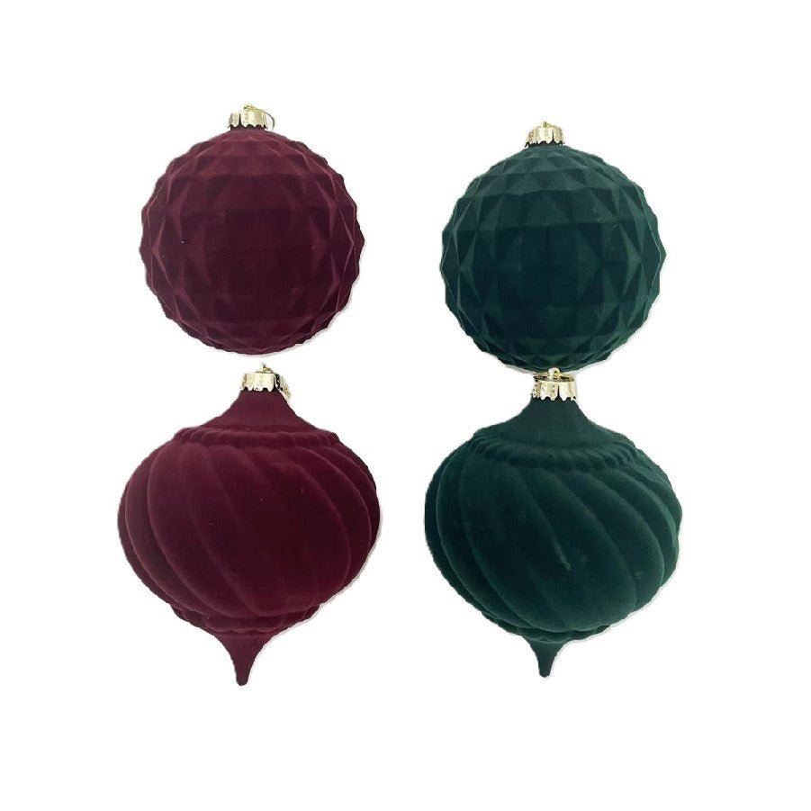 150Mm Flocked Ball Onion - Country Silk