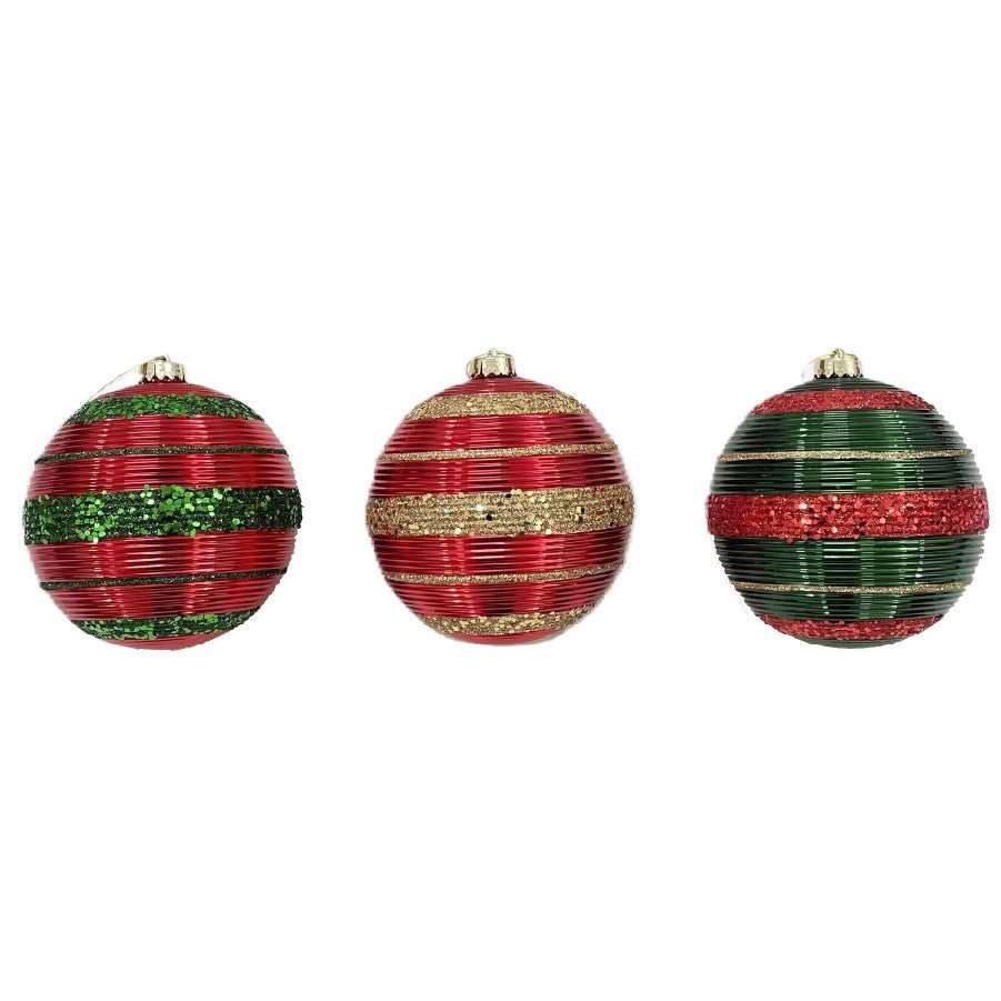 150Mm Horizontal Stripe Ball With Hp - Country Silk