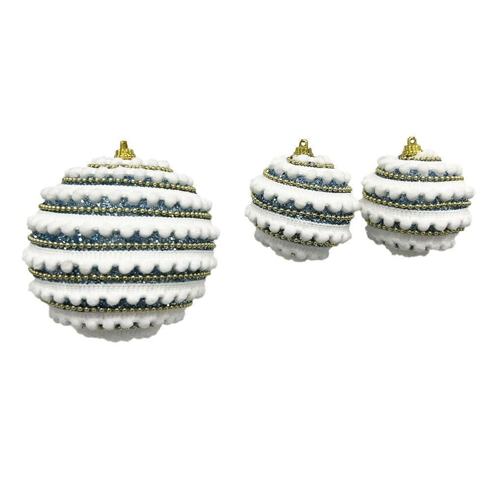 100Mm 1 Pk 60Mm 2Pk Ball With Lace Over - Country Silk