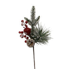 Bc Pine Berries Pine Cone Pick - Country Silk