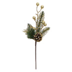 Bc Pine Pine Cone Berries Pick - Country Silk