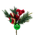 Pdq Floral Pick With 2 Balls And 1 Finial With Hp - Country Silk