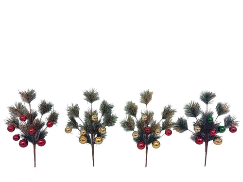 15 Inch Pvc Pine Ball Pick - Country Silk