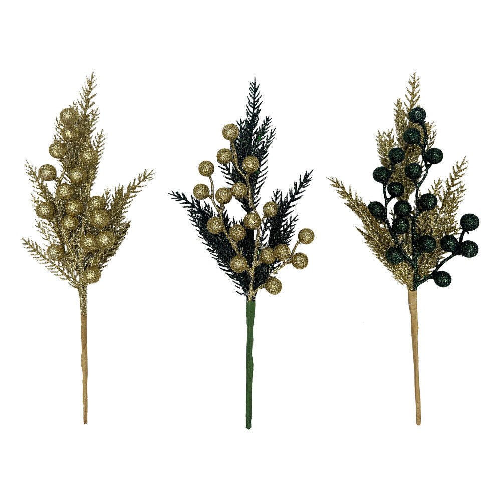 Glitter Fern And Berry Pick - Country Silk
