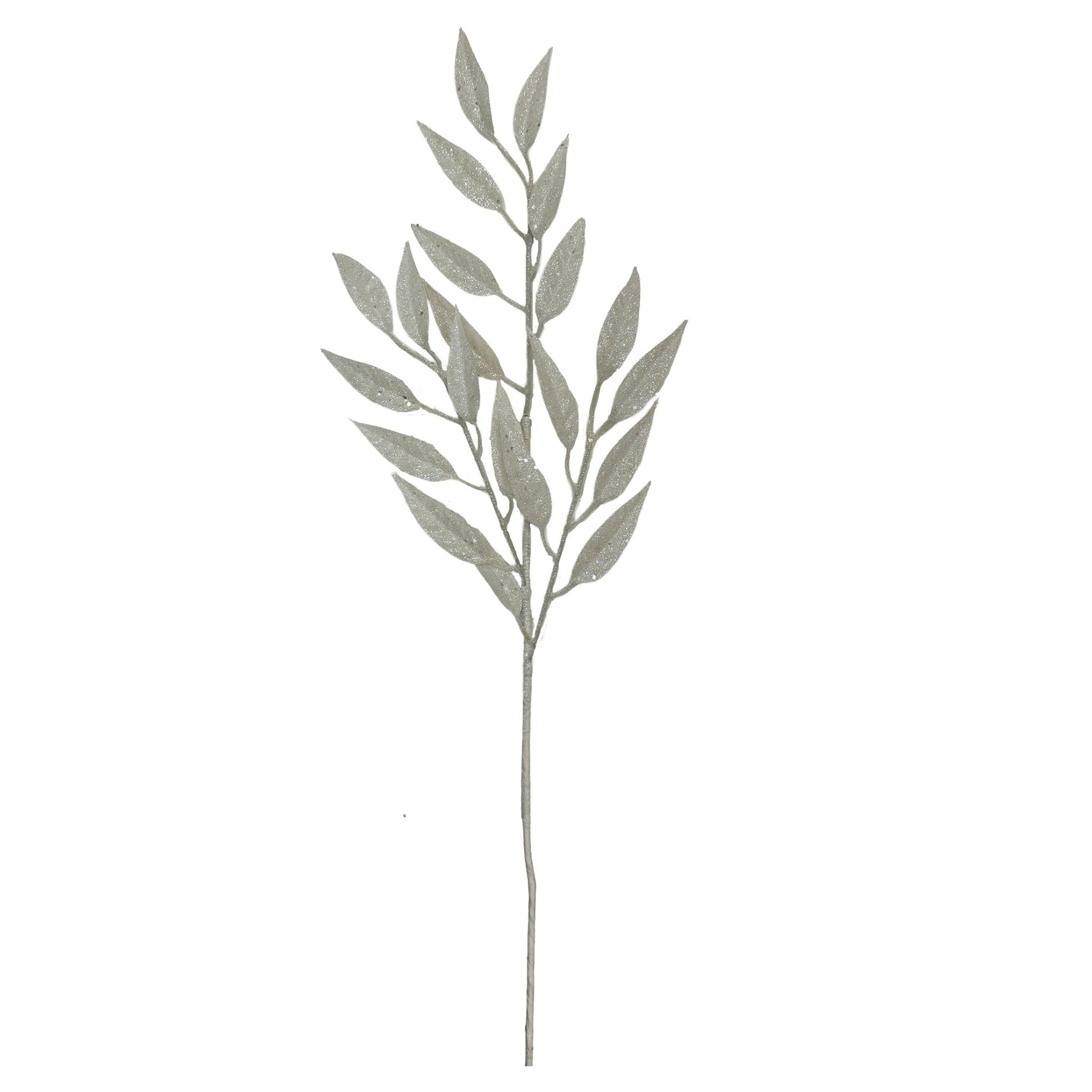 Small Metallic Leaves Pick - Country Silk