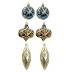 2Pk Onion Ball And Finial Asst With Dia - Country Silk