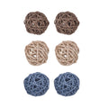 60Mmx2 Ball Wire Orn - Country Silk