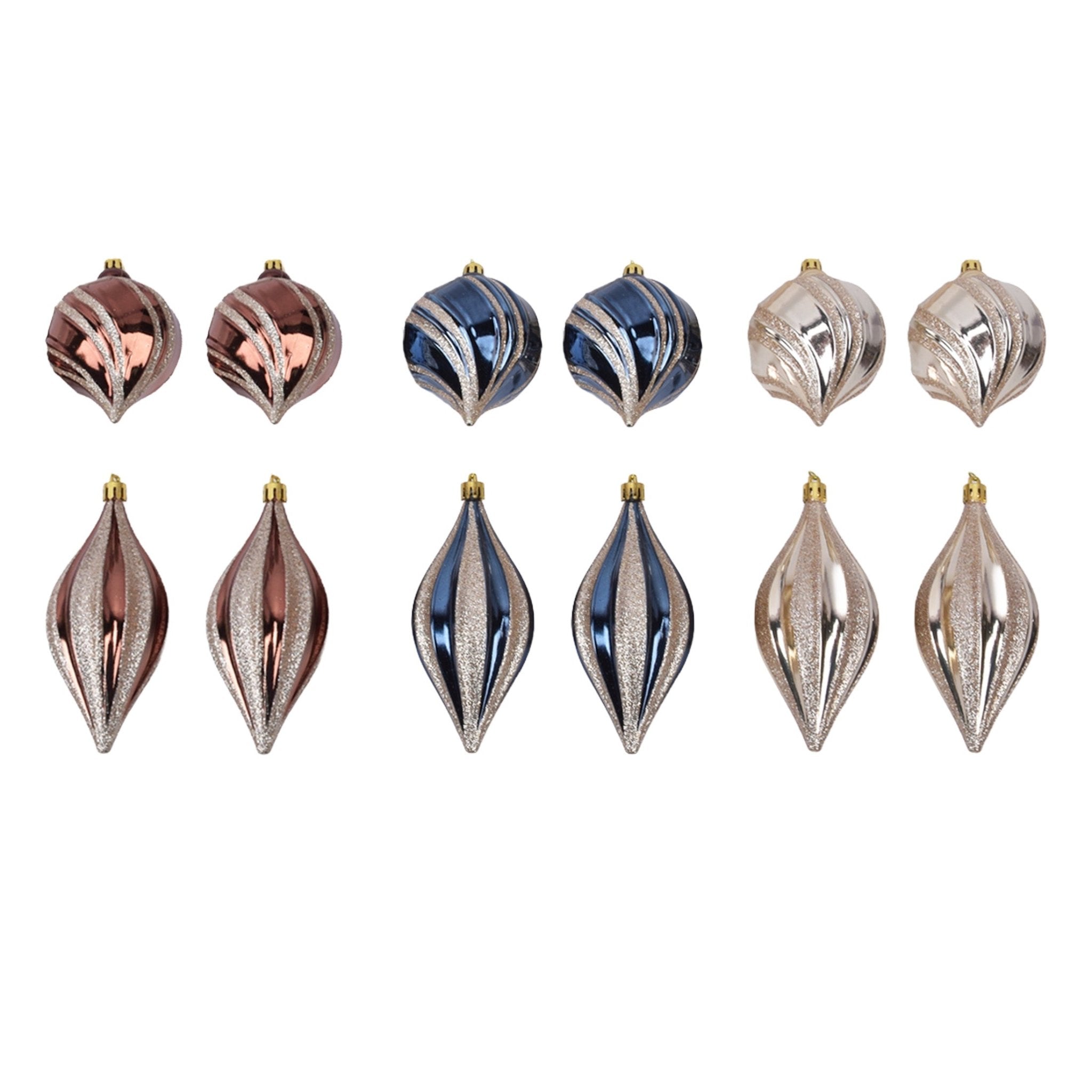 Large 2 Pk Vertical Panel Finials With - Country Silk