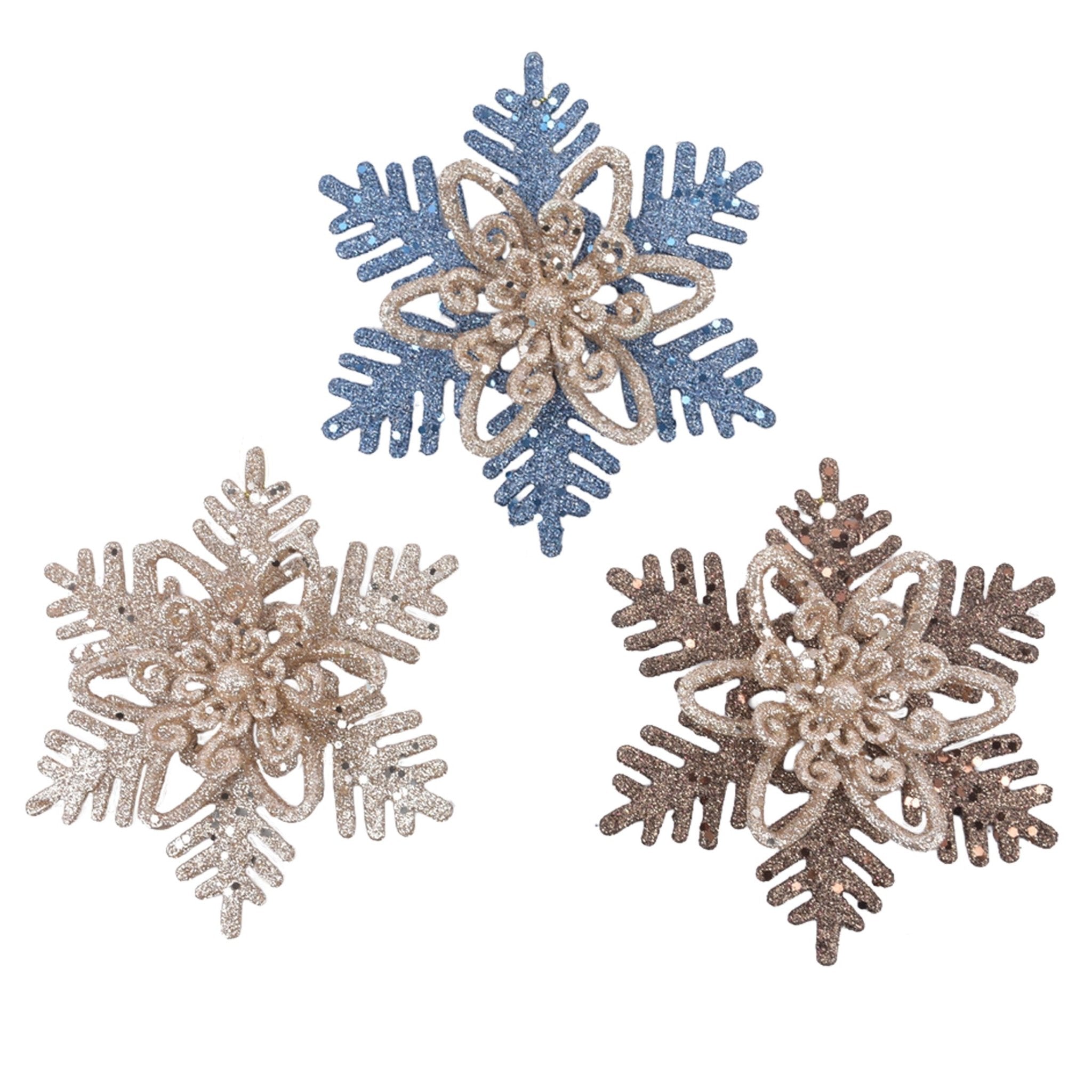 Fancy Snowflake X1 - Country Silk