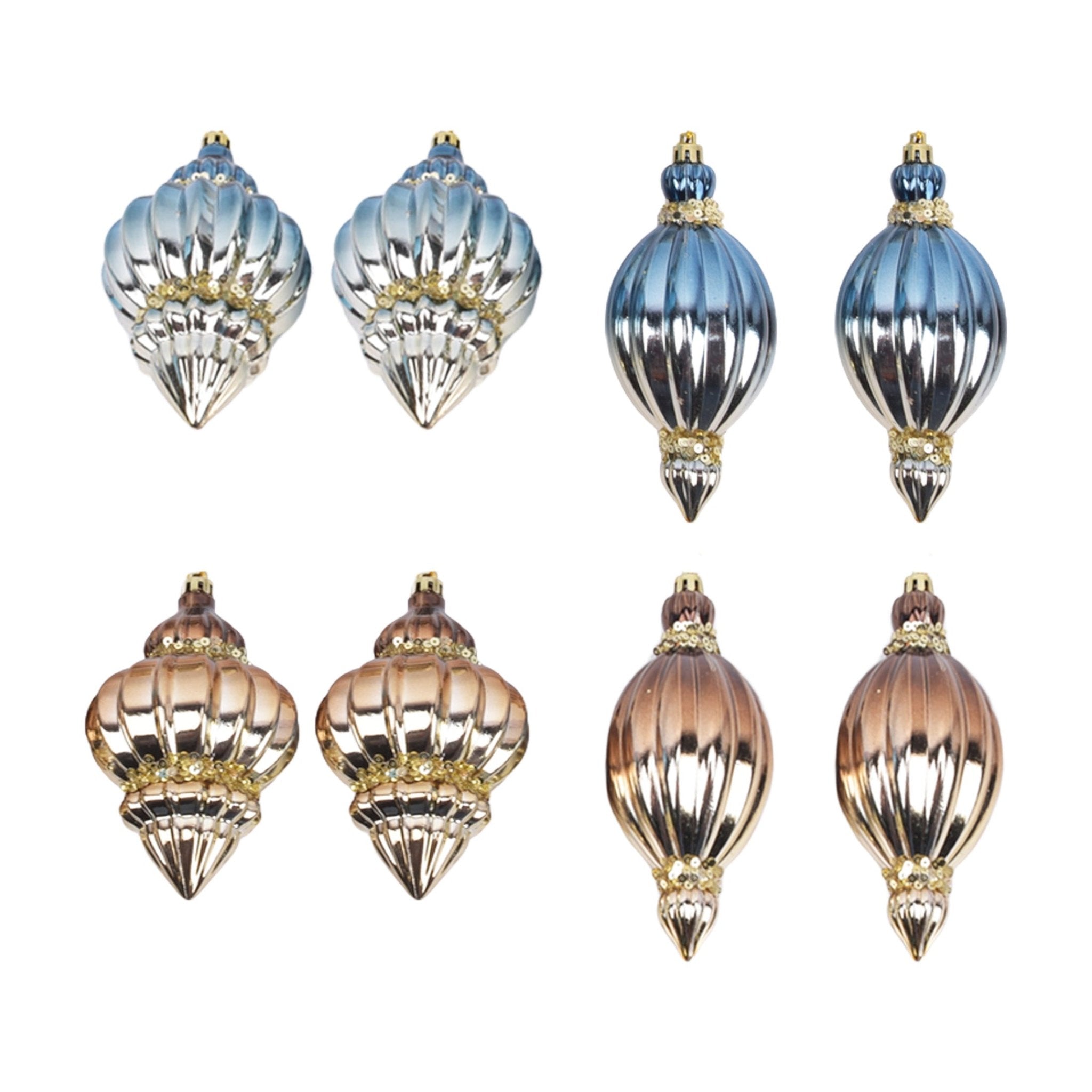 Pretty Finial X2 - Country Silk